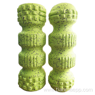 Gourd-shaped massage foam roller